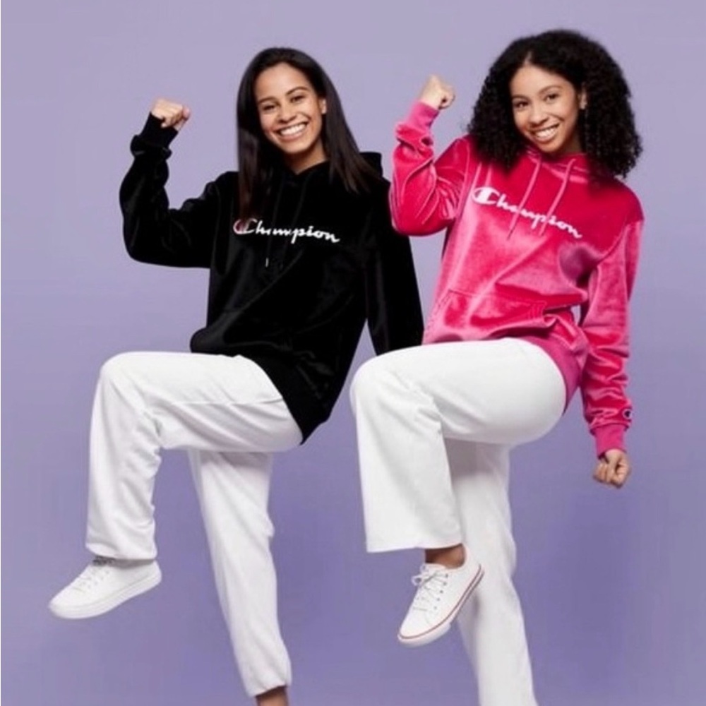 Bundle Champion Black and Pink Hoodies